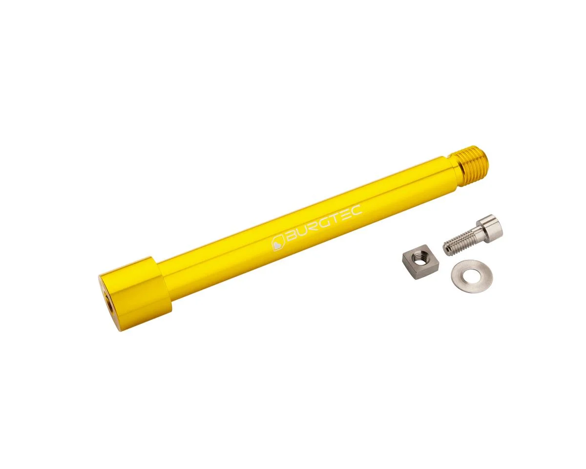 Burgtec Fox Fork 2021+ Axle (Bullion Gold) (15 x 110mm) (Fox 36/38)